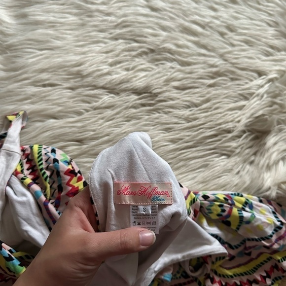 MARA HOFFMAN Flared Romper Estrada Pink - Picture 5 of 5